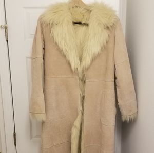 Cami International Suede LONG Duster SZ M